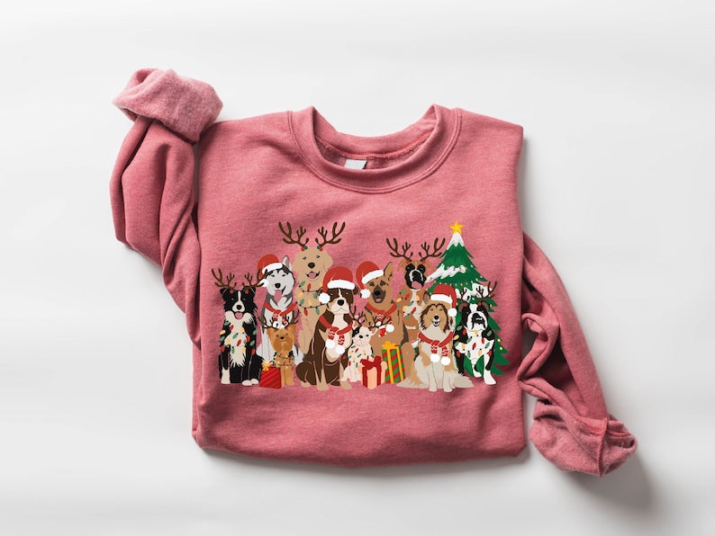 Christmas Dogs Sweatshirt