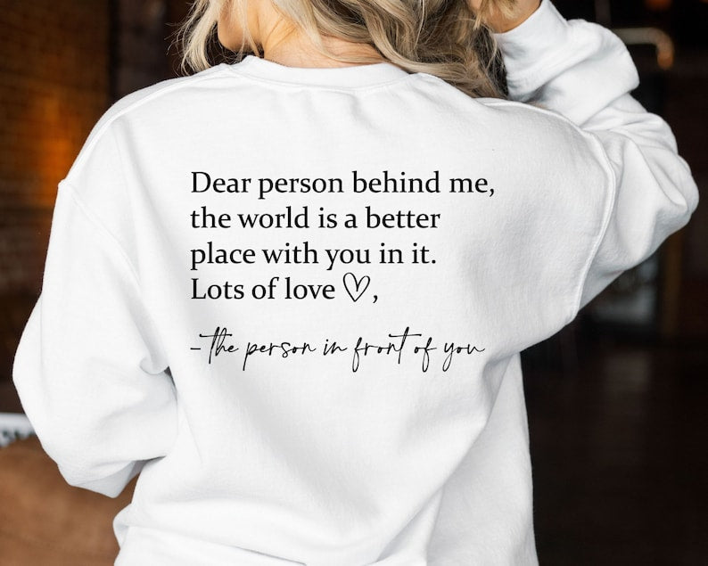 Trendy Inspirational Sweatshirt