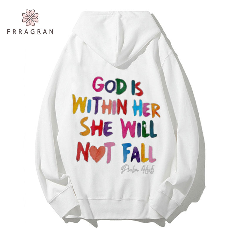 She Will Not Fall Hoodie