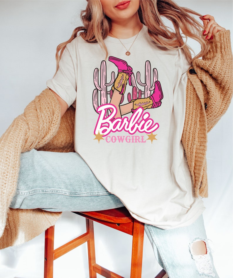 Barbie Cowgirl Birthday Party T-shirt