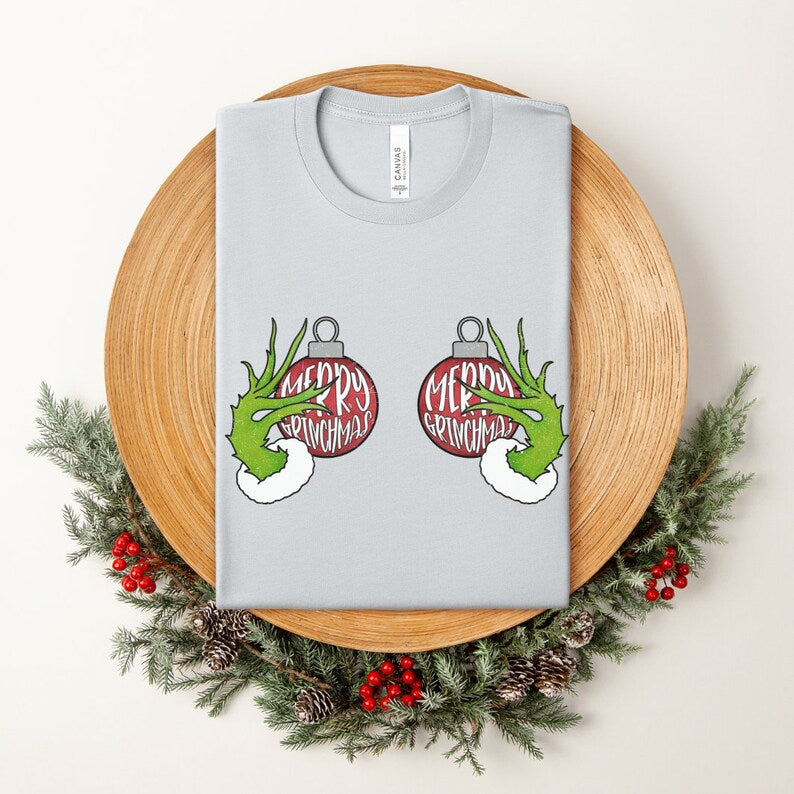 Trendy Hand Christmas T-shirt