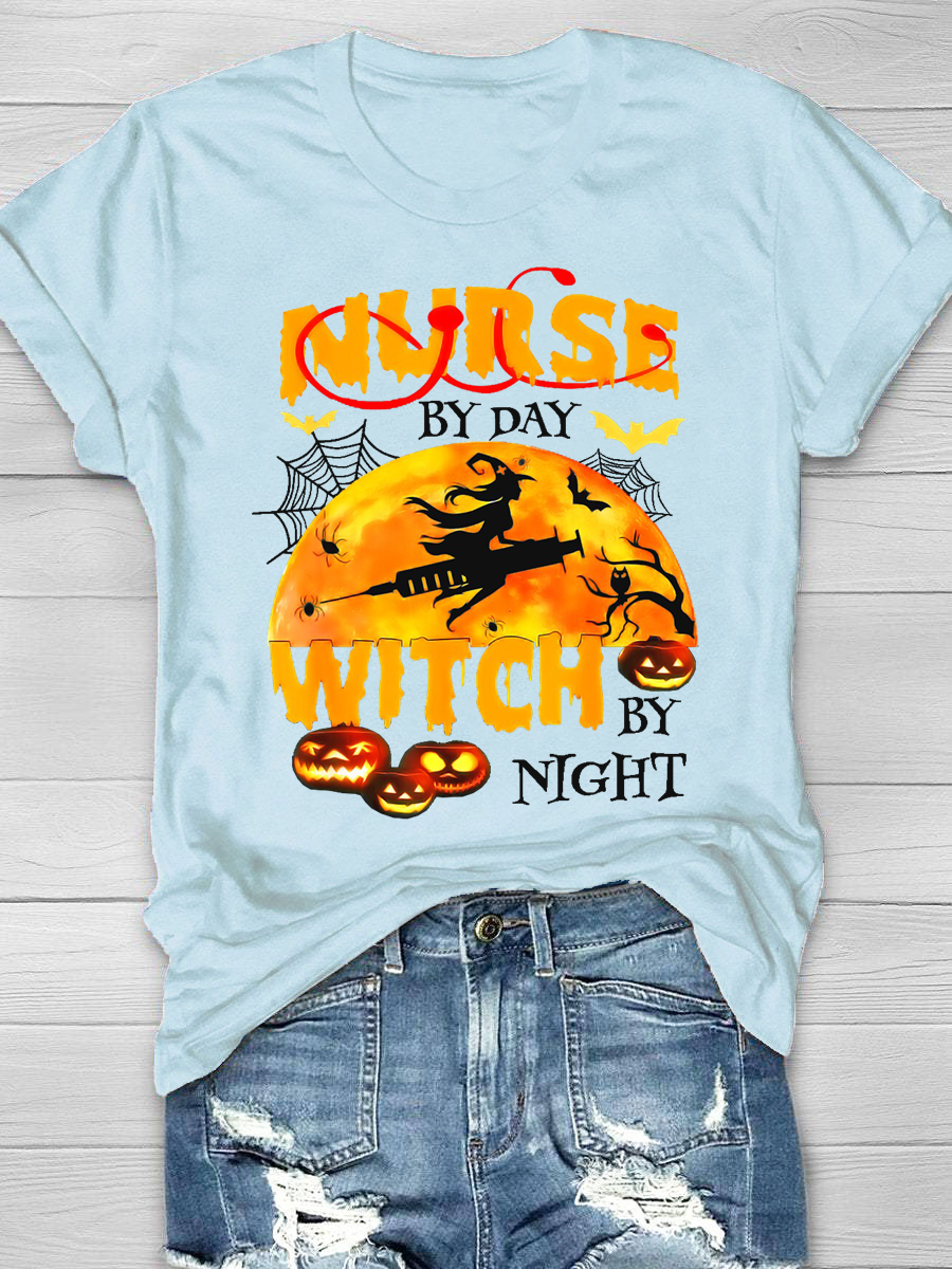 Vaccination Witch Nurse T-Shirt