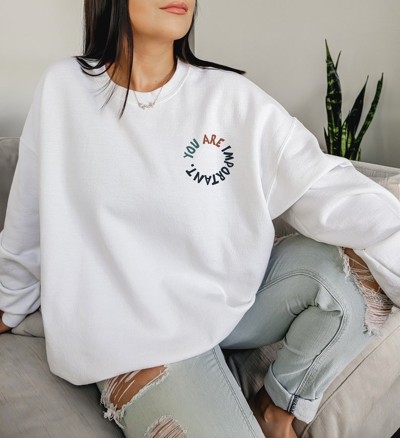 You Are Worth More Faith Crewneck Sweatshirt