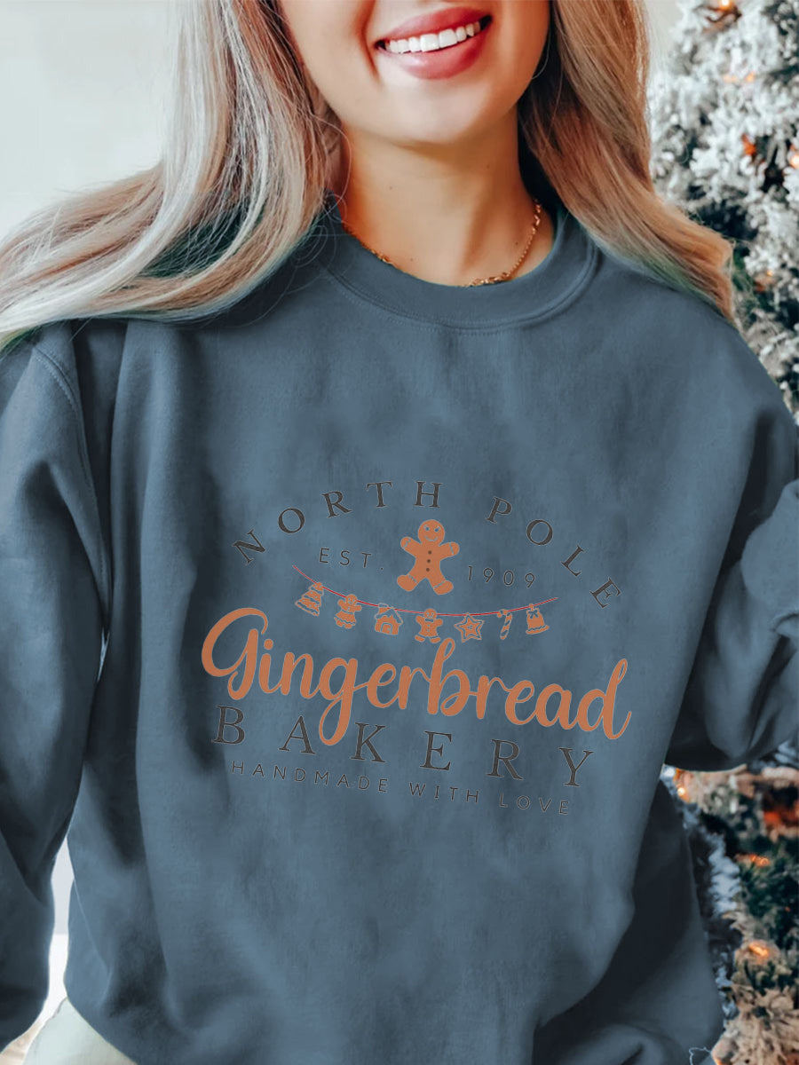 Gingerbread Bakery Christmas Sweatshirt