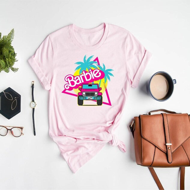 Retro Jeep Barbie Shirt
