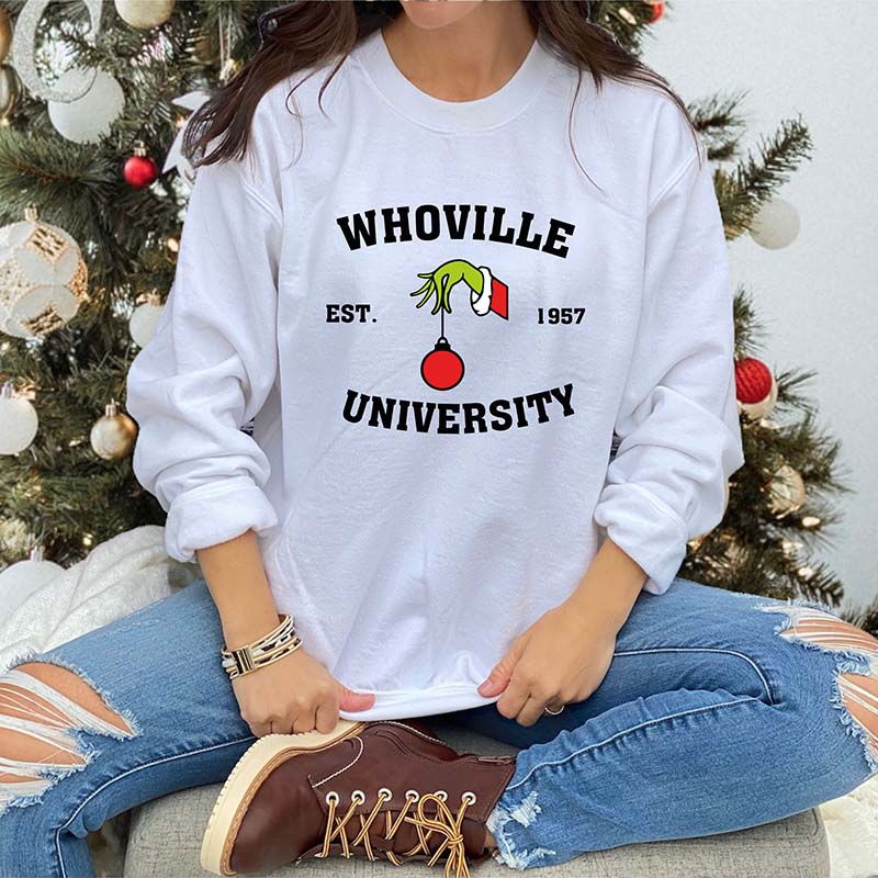 Christmas Whoville University Est 1957 Sweatshirt