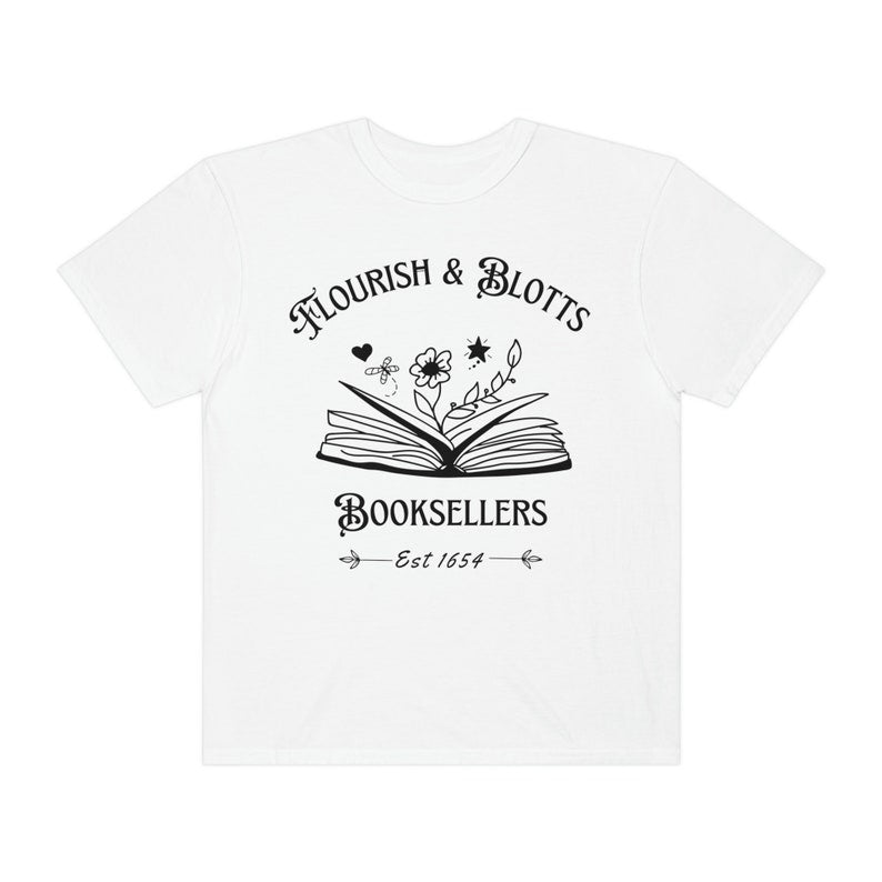Flourish Blotts Magic Wizard T-shirt
