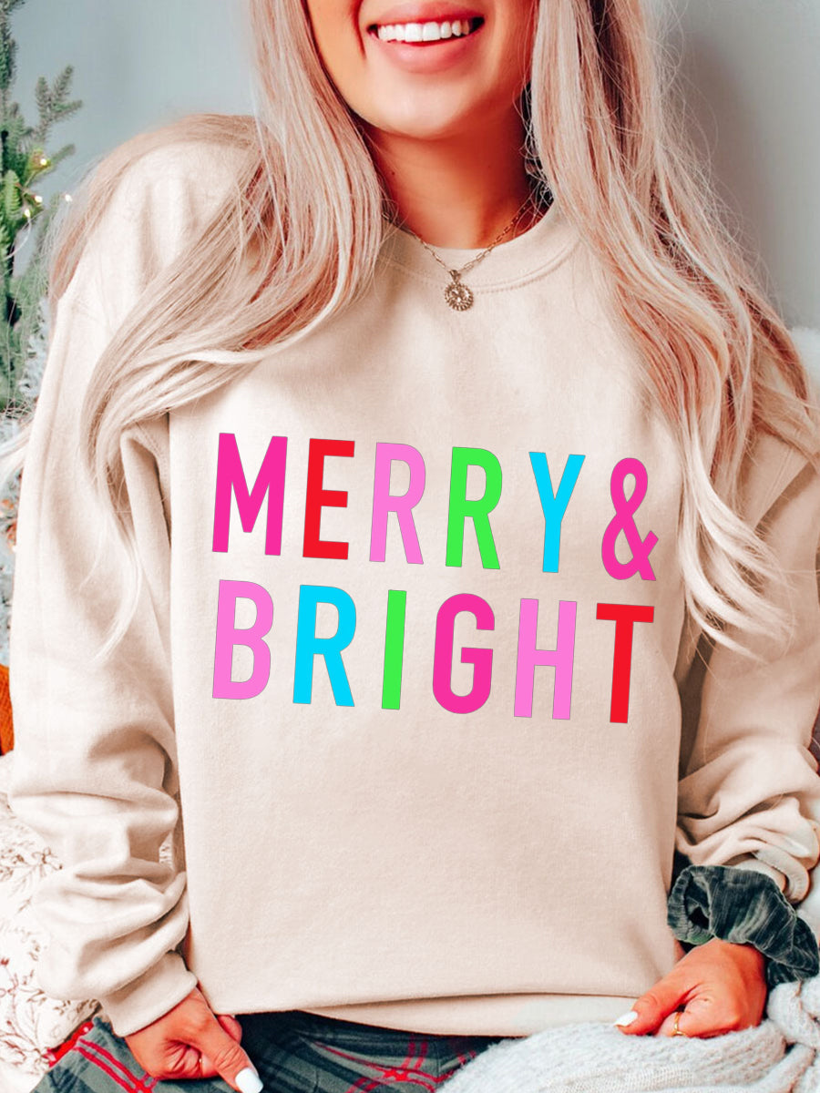 Merry Bright Christmas Sweatshirt