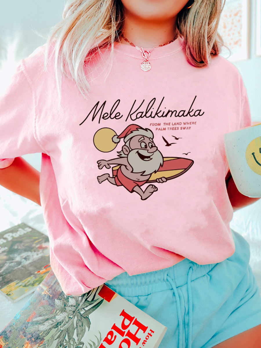 Mele Kalikimaka Christmas T-shirt