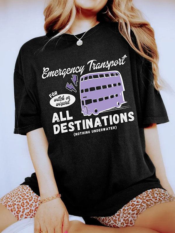 Wizard Bus Shirt Potter T-shirt