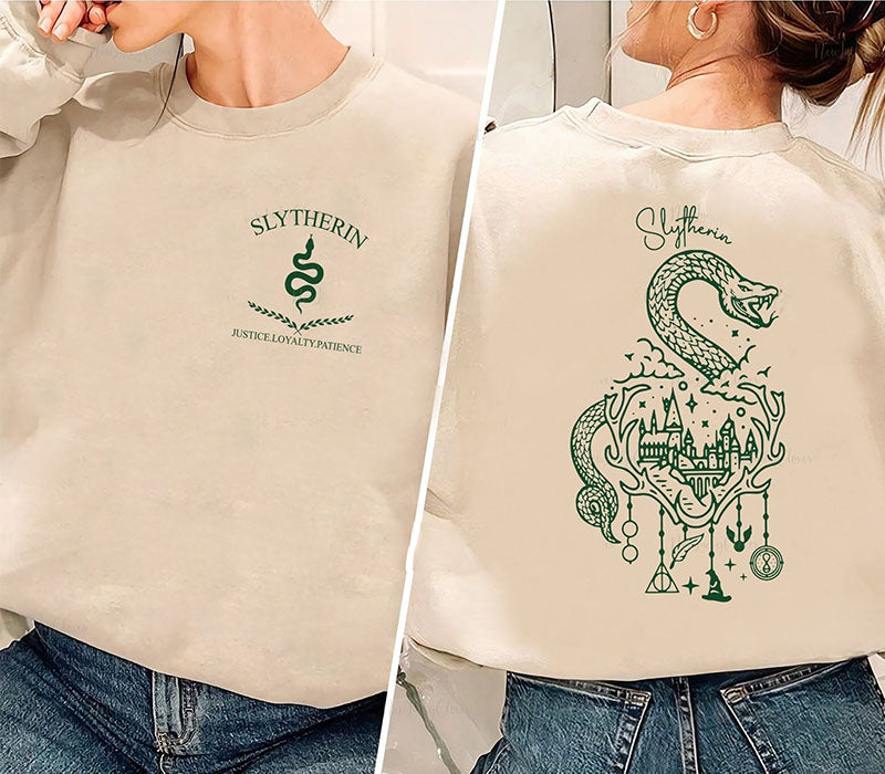 Hogwarts House Slytherin Sweatshirt