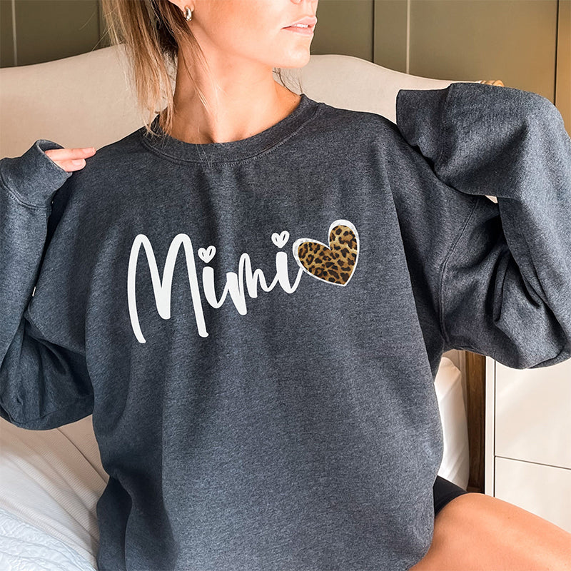 Mother's Day Gifts Mimi Print Sweatshirt