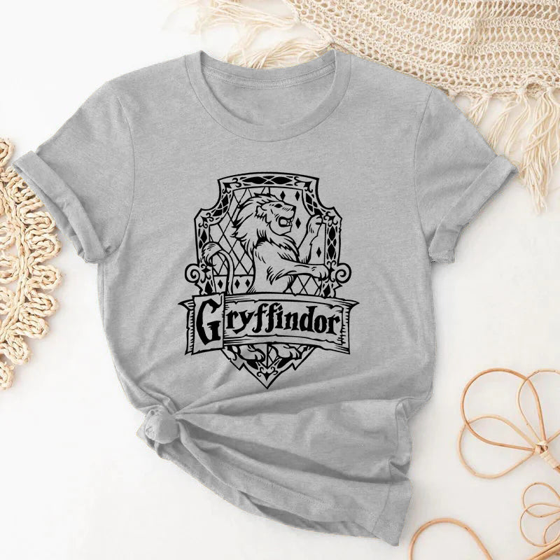 Hogwarts School Casual Short Sleeve T-shirt