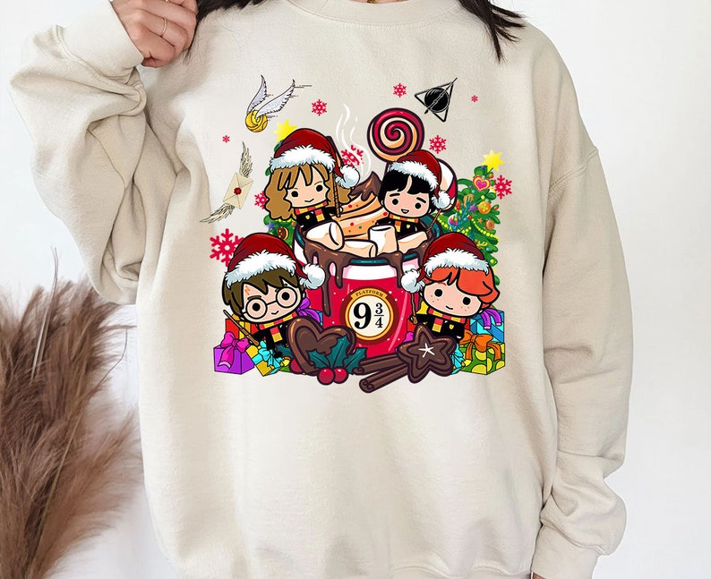 Magic Harry Christmas Coffee Sweatshirt