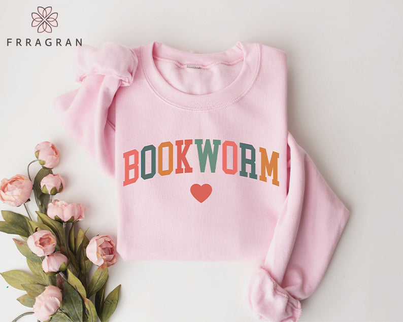 Bookworm Cute Books Lover Sweatshirt