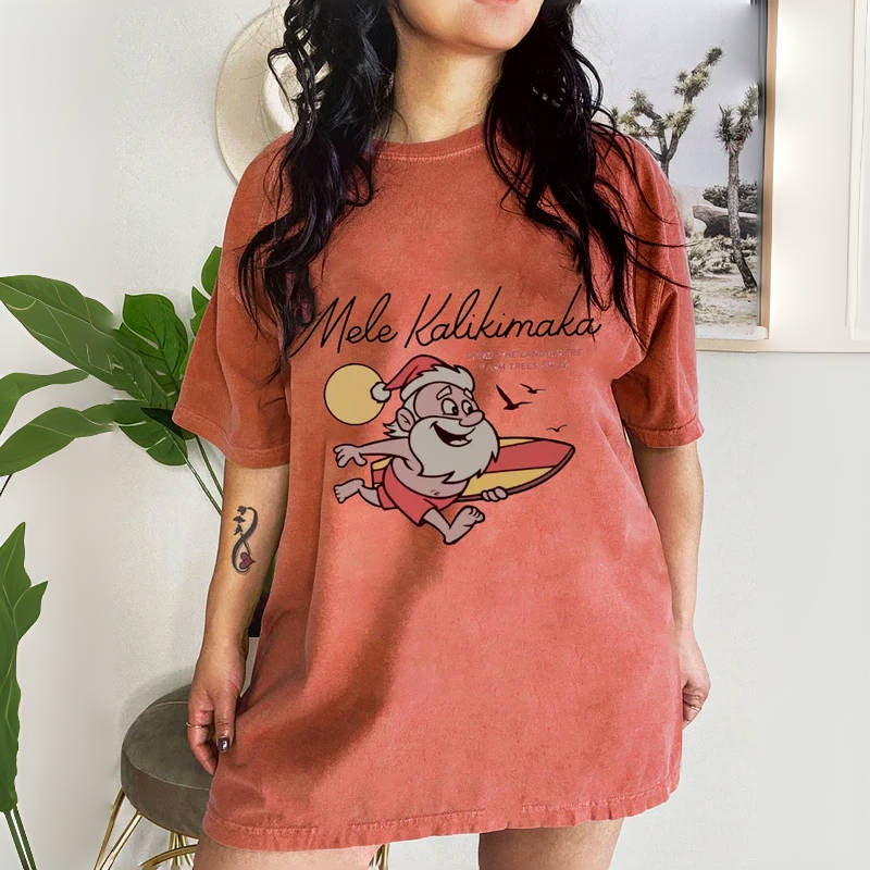 Mele Kalikimaka Christmas T-shirt