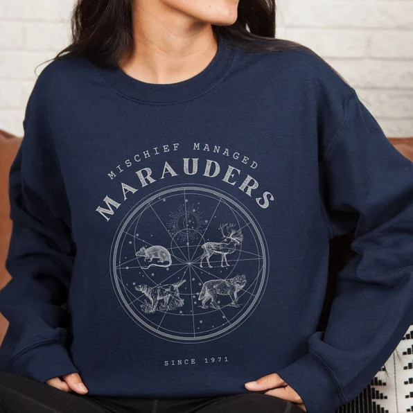 Marauders Wolfstar Crewneck James Potter Sweatshirt